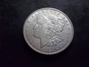 lot 34 image: 1921 D Morgan Silver Dollar