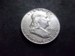 lot 67 image: 1956 Franklin Half Dollar