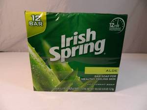 New 12 Pack of Irish Spring Bar Soap