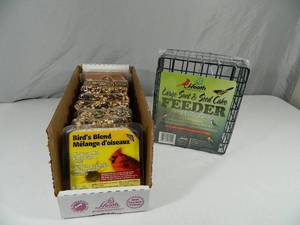Bird Food and Feeder