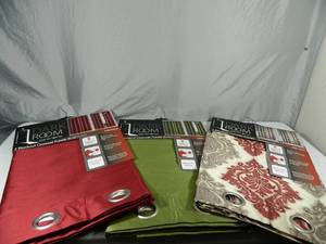 3 New Pairs of Curtains