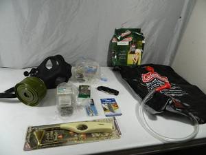 Gas Mask, Solar Shower, More