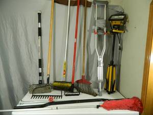 Long Handle Tools, Work Light, Etc