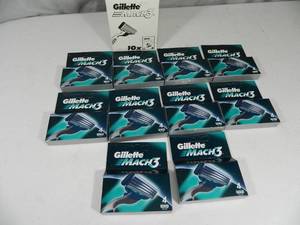 20 New Boxes of Gillette Mach 3 Cartridges