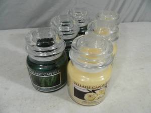 6 New Village Candles