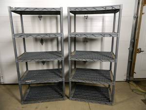 Pair of Utility Shelves