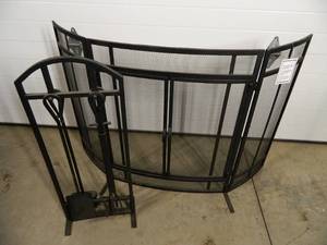 New Fireplace Surround and Tool Set