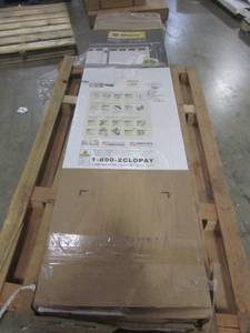 lot 52 image: Clopay Classic Collection 8 ft. x 7 ft. 6.5 R-Value Insulated Garage Door with Plain Windows 2050