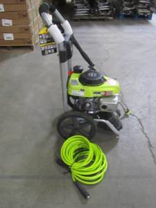 lot 31 image: Ryobi 3000-PSI 2.3-GPM Honda Gas Pressure Washer RY803001