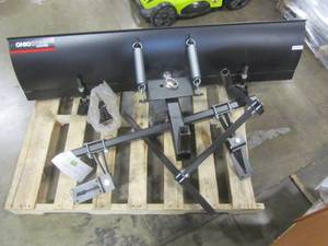 lot 47 image: Ohio Steel Industries 60 in. x 15 in. CommercialResidential Snow Blades for Zero Turn Mower SP5A