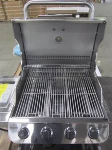 lot 84 image: Char-Broil Performance Stainless 4-Burner Liquid Propane Gas Grill with 1 Side Burner 463342119