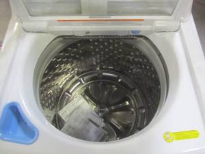 lot 99 image: LG 5.0 cu. ft. MEGA Capacity Smart Wi-Fi Enabled Top Load Washer  White WT7300CW