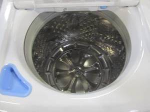 lot 99A image: LG SmartThinQ TurboWash 3D 5.5-cu ft Top-Load Washer (White) ENERGY STAR WT7800CW