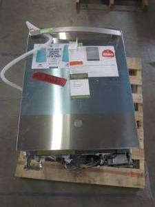 lot 151 image: GE Adora Top Control Tall Tub Dishwasher in Stainless Steel with Stainless Steel Tub and Steam Cleaning, 48 dBA DDT700SSNSS