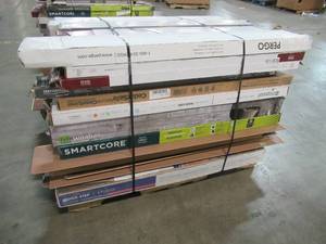 lot 216 image: WHOLESALE MIXED PALLET OF MISCELLANEOUS FLOORING