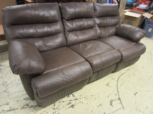 lot 103 image: RECLINING SOFA