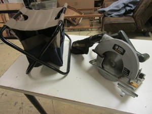 lot 113 image: BLACK & DECKER QUANTUM CIRCULAR SAW