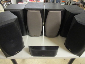 lot 119 image: INFINITY ENTRA-ONE AND IL10 SPEAKER SYSTEM