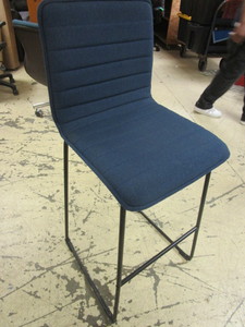 lot 132 image: UPHOLSTERED BARSTOOL