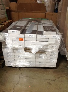 Pallets whit 45 cases Stanhope Hickory 8 mm Thick x 7-23 in. Wide x 50-58 in. Length Laminate Flooring (21.48 sq. ft.  case)