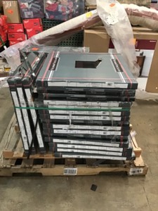 Pallet whit 24 cases MSI Black 24 in. x 24 in. Polished Porcelain Floor and Wall Tile (16 sq. ft.  case) not used