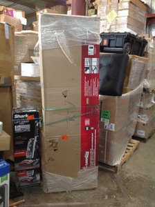 Husky Husky Black Heavy Duty 4-Tier Steel Garage Storage Shelving Unit (77 in. W x 78 in. H x 24 in. D) COSTUMER RETURNS