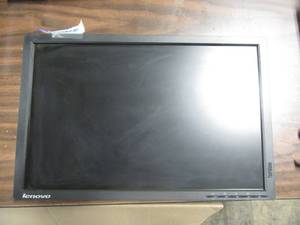 lot 58 image: Lenovo 20 in LCD Monitor no stand