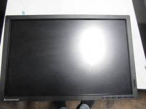 lot 68 image: Lenovo 20 in LCD Monitor no stand