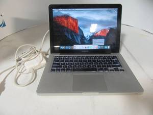 lot 1 image: Apple Mac Book&nbspINTEL(R) CORE(TM) I5-2435M CPU  2.40GHZ  4GB RAM 500GB HD&nbspMac OS X 10.11.6 (El Capitan)