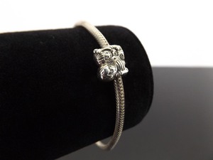 lot 18 image: .925 Sterling Silver Chamilia Friendship Charm Bracelet