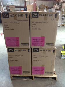 lot 6 image: PALLET with 224 pcs OF Defiant 500-Lumen Battery Operated Portable LED Utility & Emergency Light NEW RETAIL $ 4300