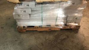 lot 52 image: 24 cases Woven Harvest 38 in. T x 4.92 in. W x 36-14 in. L Solid Bamboo Flooring(24.76 sq. ft.  cs