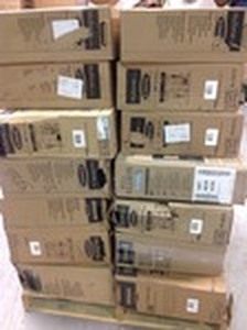 lot 13 image: Pallet of Assorted of Under Cabinet Range Hood  diferents sizes, Styles and colors original customer returns