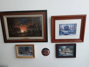 lot 7 image: 5-Terry Redlin Pictures