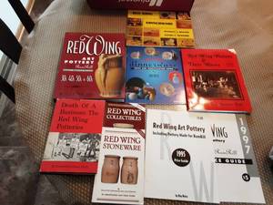 lot 35 image: Lot Of Red Wing Pottery Books