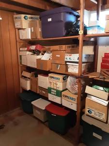 lot 135 image: All Boxes On Shelf