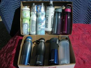 lot 49 image: Designer Water Bottle Group