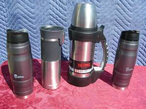 lot 55 image: Thermos and Insulated Bottles