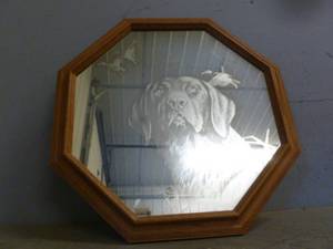 lot 23 image: Black Lab Mirror