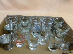 lot 97 image: Shot Glasses