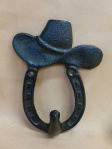 lot 165 image: Cast Iron Hat Hook