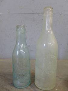 lot 232 image: Antique Bottles
