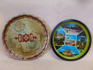 lot 301 image: Vintage Serving Trays