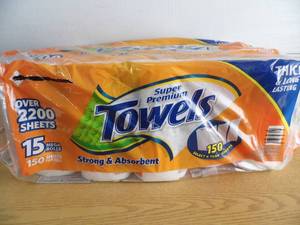 lot 9 image: Paper Towels