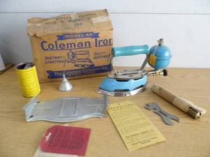 lot 51 image: Vintage Coleman Iron