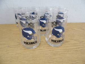 lot 88 image: Lot of 9 Vikings Glasses
