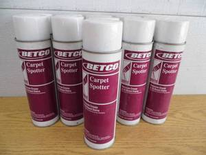 lot 94 image: 11 Cans Betco Carpet Spotter