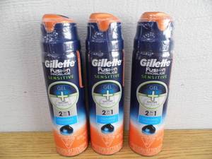 lot 101 image: Lot of 3 Gillette Fusion Shaving Cream