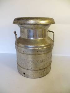 lot 13 image: VINTAGE Superior Dairies Milk Pail