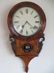 lot 26 image: Ornate Wall Clock